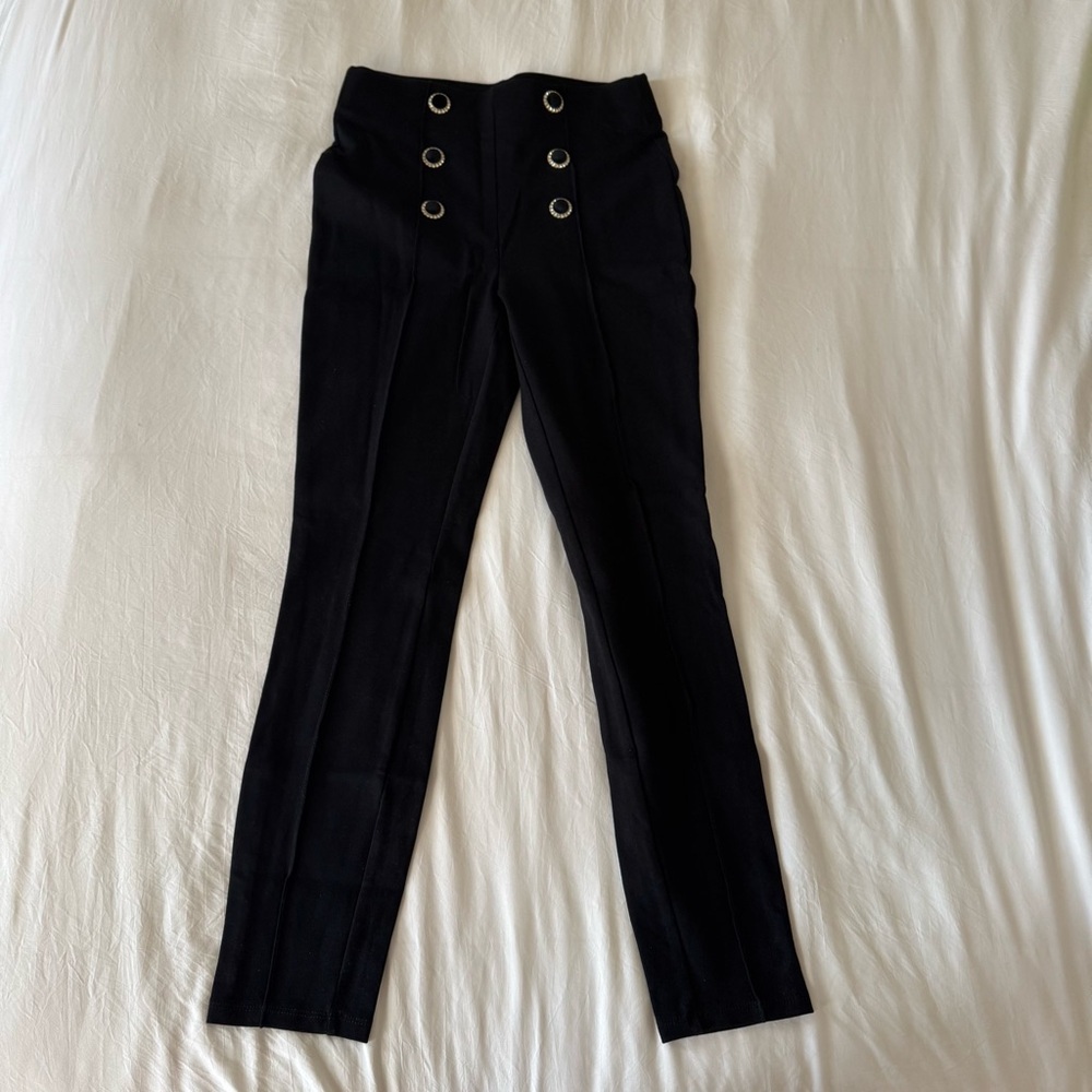 Jules & Leopold Black High-Waisted Leggings